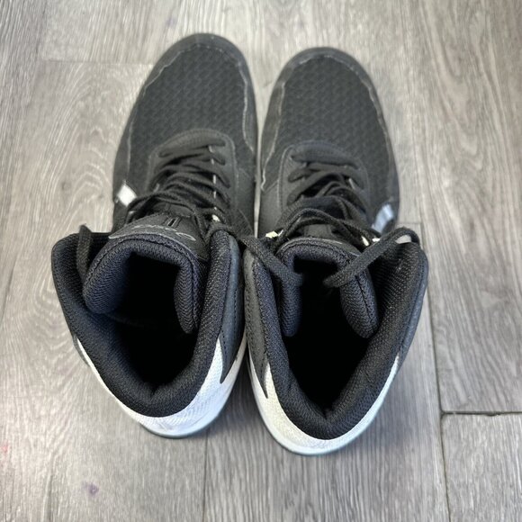 Asics Mens Matflex 6 Wrestling Shoes Black Silver White Size US 10 EUC 1081A021 main image 6
